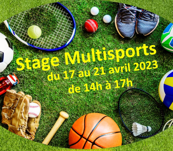 Stage Multisports avril 2023